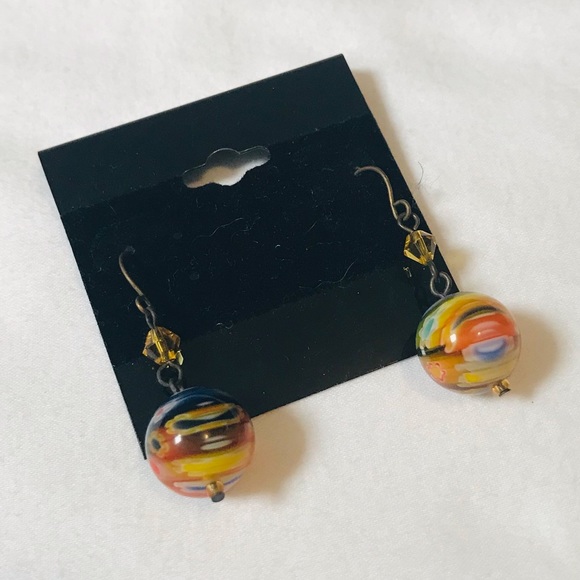 Glass Earrings - Picture 1 of 2